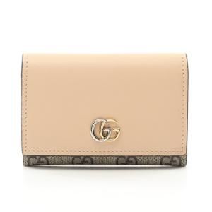 Gucci GG Supreme Case Leather Beige